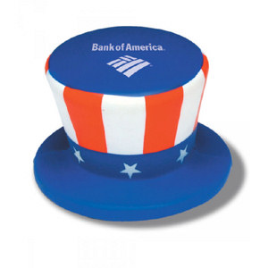 Promotional Stress Balls: Star And Stripes Hat Stress Balls